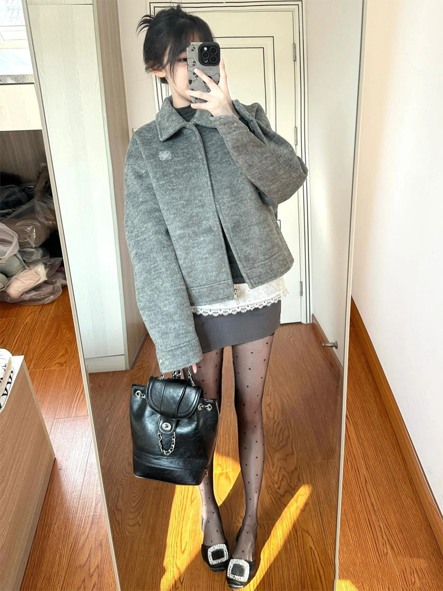 

Твидовый жакет в винтажном стиле, двусторонний, на пуговицах, улучшенный, в богемном стиле, с эффектом «старого денег», с поясом, элегантный, для женщин, весна