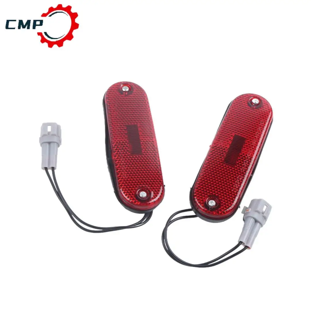 

2Pcs 81750-42010 81760-42010 Rear Reflector Side Marker Light Lamp With Bulbs For Toyota Rav4 1996-2000 Car Exterior Accessories