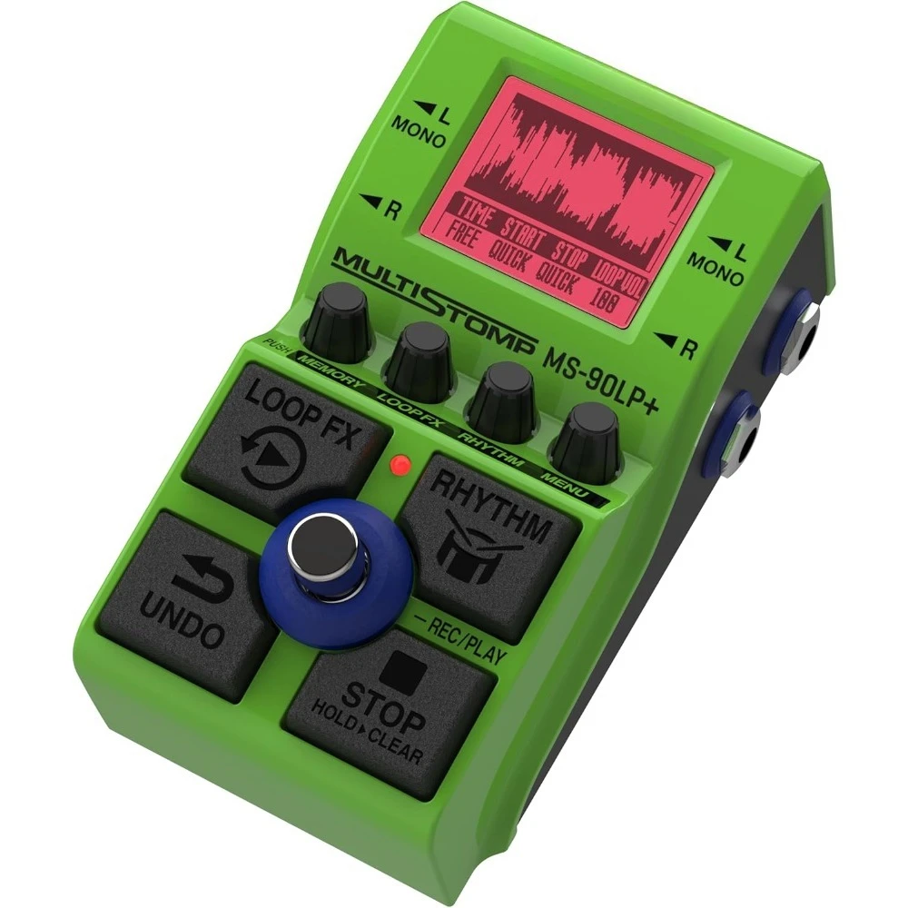 

Мультиэффектный процессор-педаль MS-90LP+ с функцией лупера и ритм-гайдом (барабанная машина)