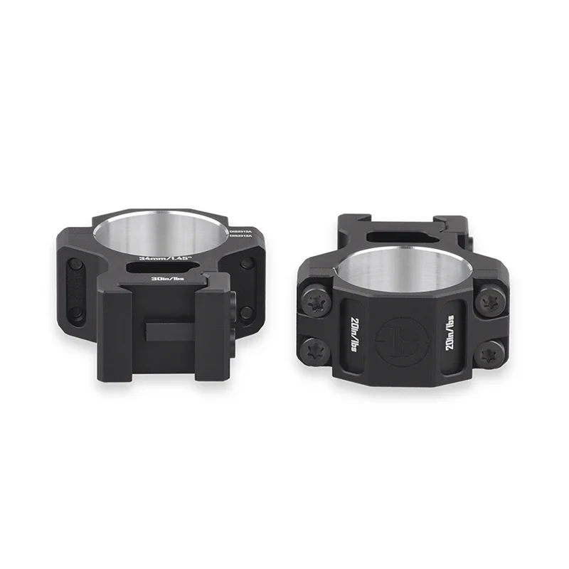 Picatinny 레일 용 디스커버리 30mm 스코프 링 링 Cnc 7075 항공 알루미늄 사냥 액세서리 야외 장착 링 썸네일 4
