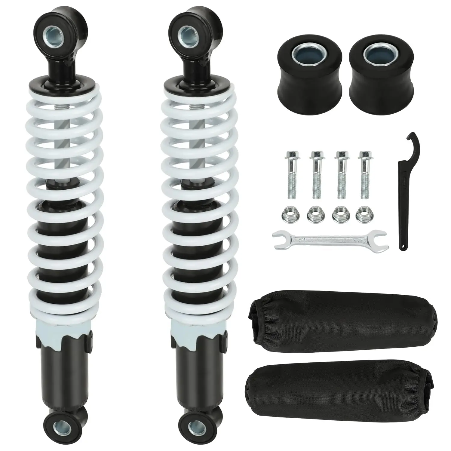 

10 Inch 11 Inch Front Shock Absorber Kit For 50cc 70cc 90cc 110cc 125cc ATV Quad Go Kart With Covers