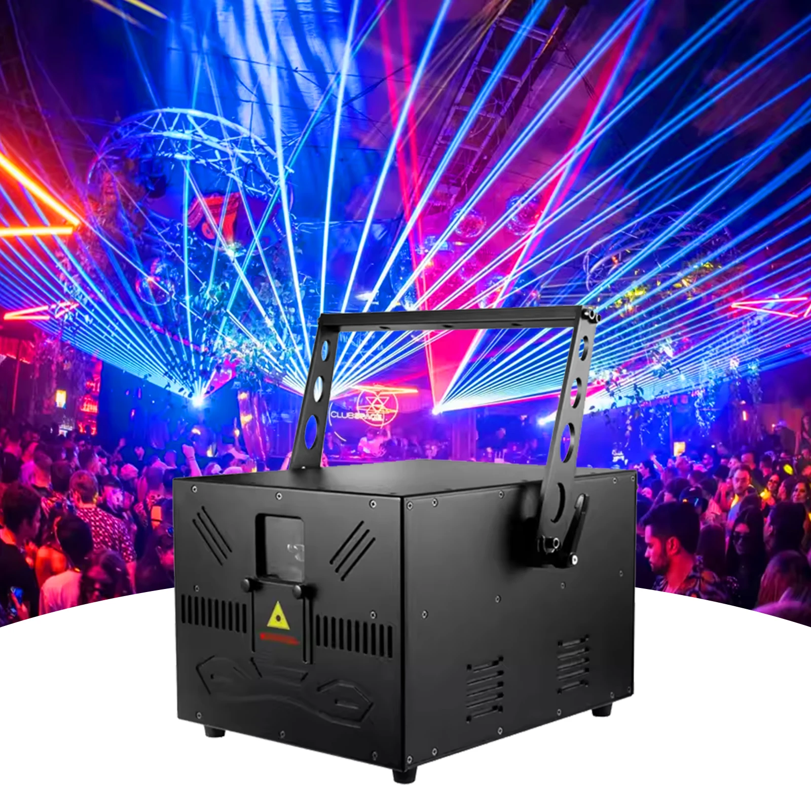 full color 3d effect projector lights 3000mw rgb scanner iluminacao de palco para dj festa bar disco ktv clube discotecas concerto 01