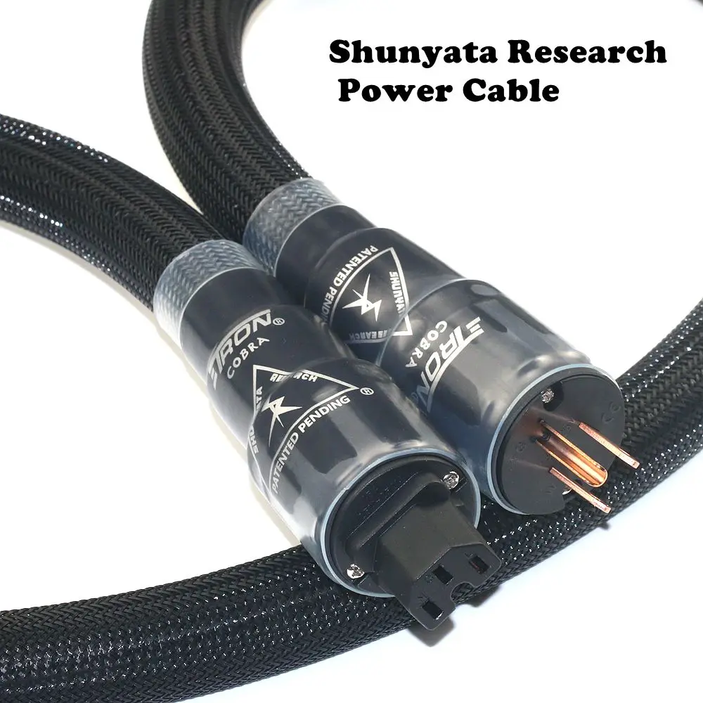 Shunyata Research Snake King Флагманский анаконда Медный штекер Hi-Fi аудиоусилитель Кабель питания Вилка европейского стандарта/штекер США Кабель для обновления питания