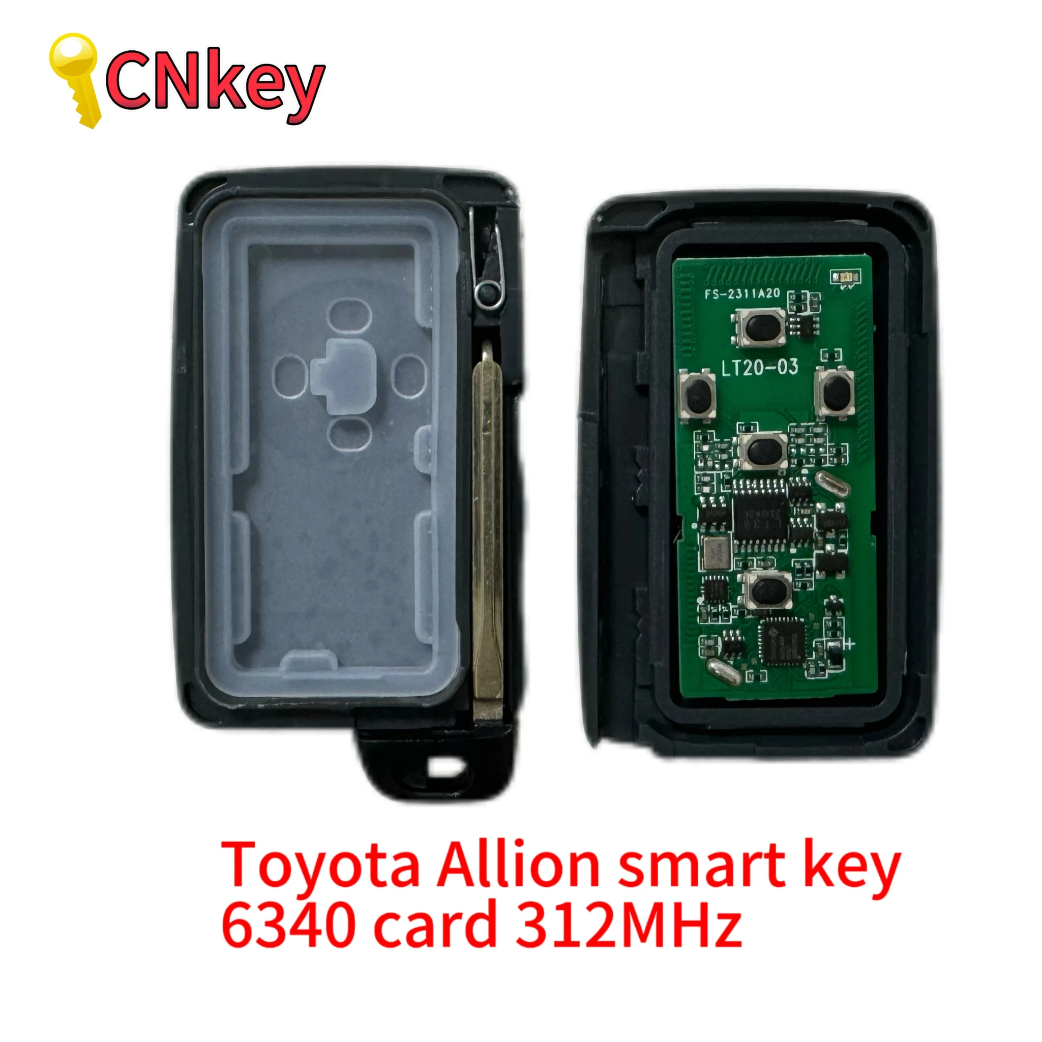 Toyota Allion smart key 6340 card 312MHz