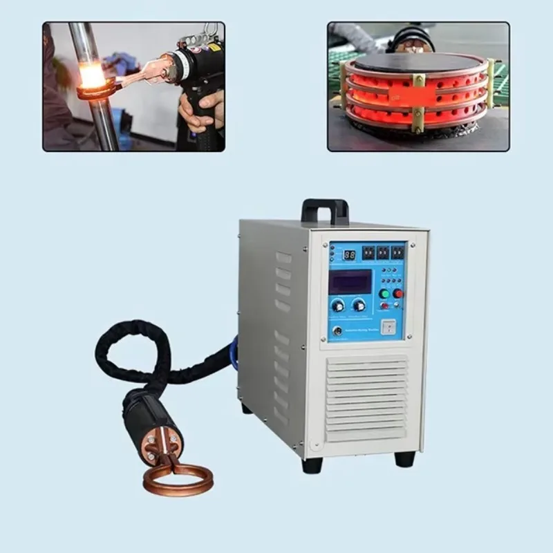 معدات التدفئة التعريفي المحمولة لحام أنبوب النحاس آلة التدفئة عالية التردد