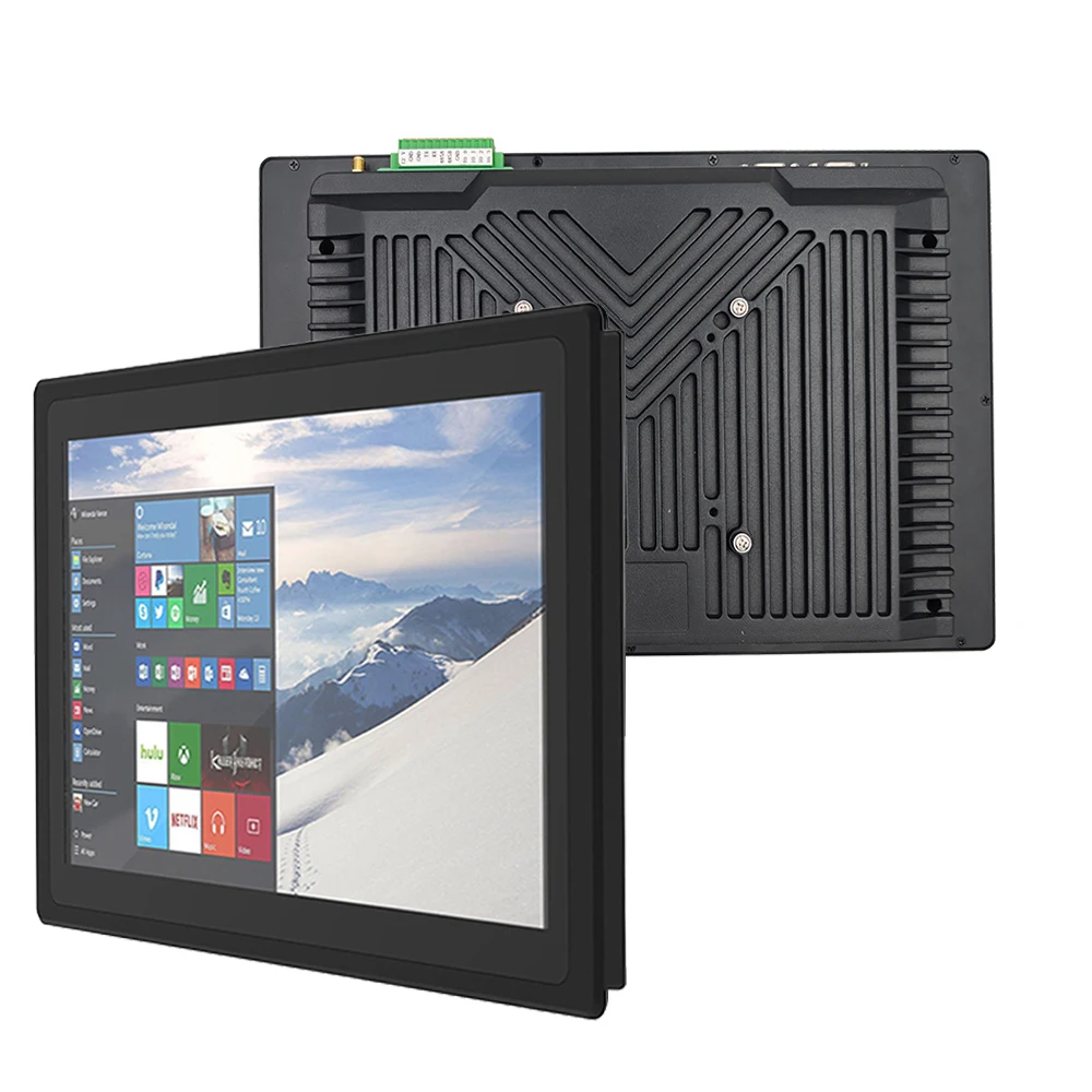 

Промышленный панельный ПК Wells 10.1 дюйма с емкостным сенсорным экраном на Android и настраиваемым датчиком температуры и влажности