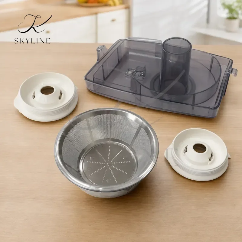 For Panasonic MJ M176P Three In One Juicer Mixing Grinding Cup Smoothie Blade Set Lid Gear Accessories Juicing Net