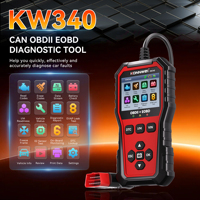 2025 KONNWEi Car OBDII Fault Scanner Engine Fault Code Clearance Cloud Data Printing Real-Time Viewing Car OBD2 Diagnostic Tool