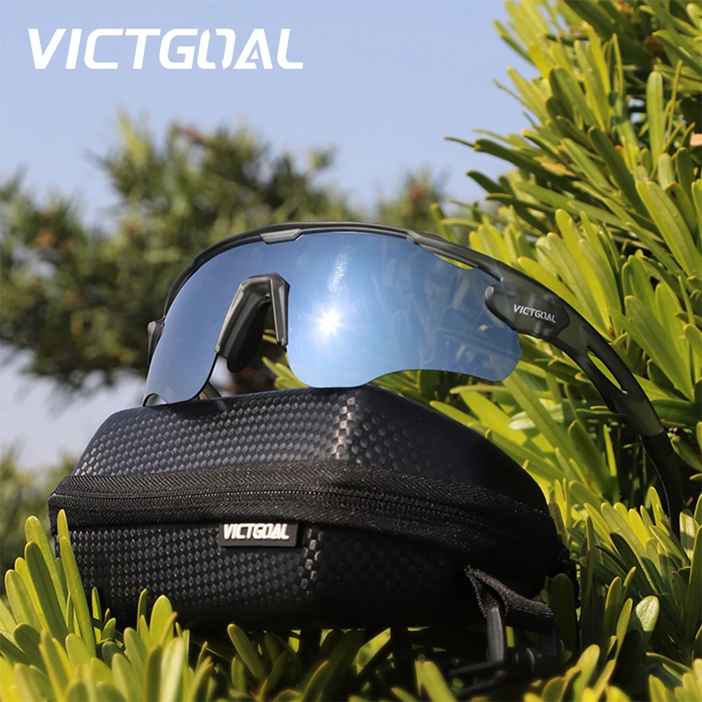 

VICTGOAL Polarized Sports Sunglasses for Men Women UV400 Protection Lightweight MTB Road Bike Glasses Outdoor Cycling Eyewear
