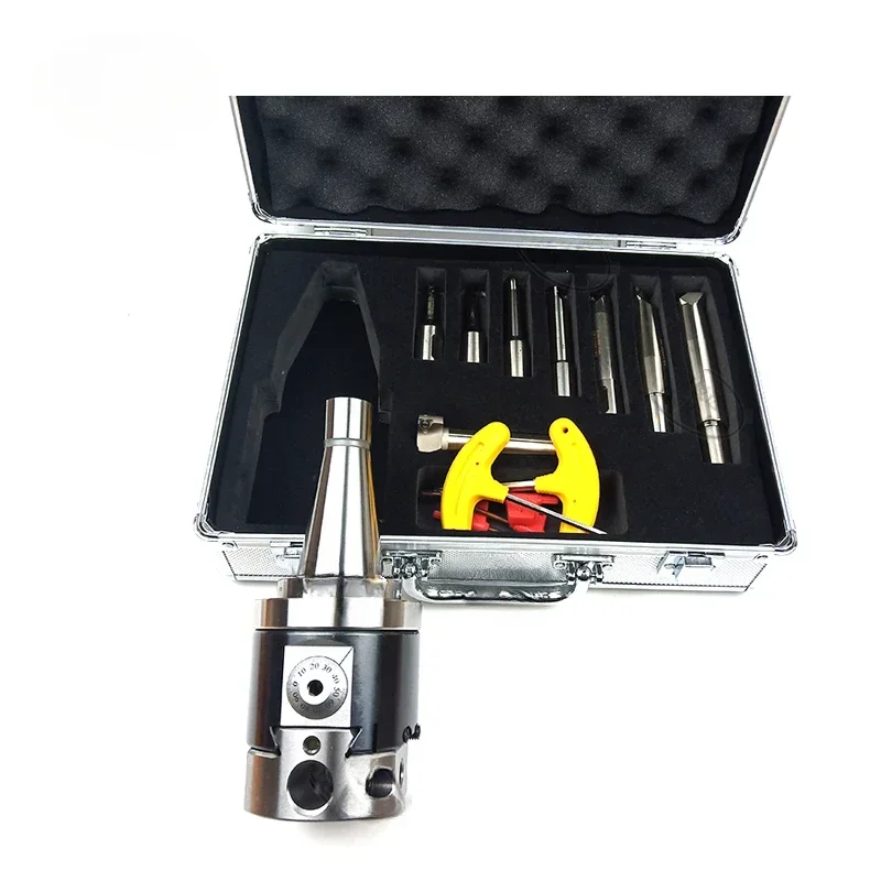 boring-tool-suit NBH2084 fine boring head NT40 tool Holder + 8pcs 20mm Boring Bar Boring rang 8-280mm Tool Set