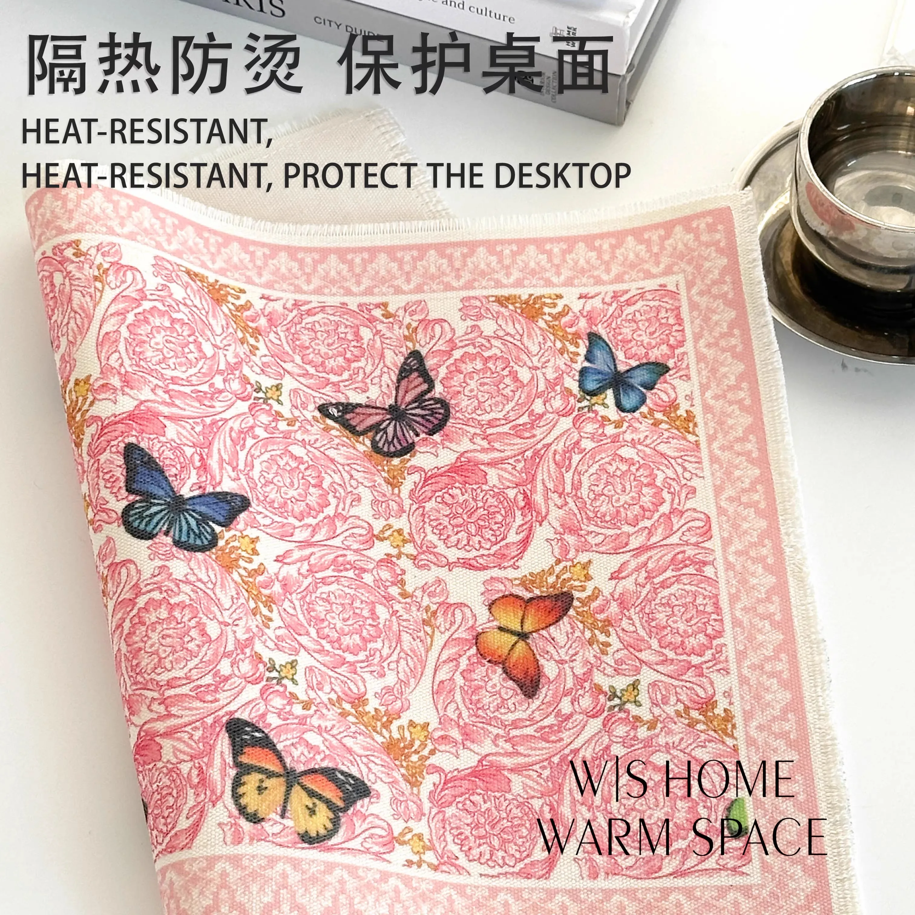 

Cotton & Linen Table Placemats – Waterproof, Stain-Resistant, Heatproof Dining Decor with Premium Aesthetic – Ideal for Plates