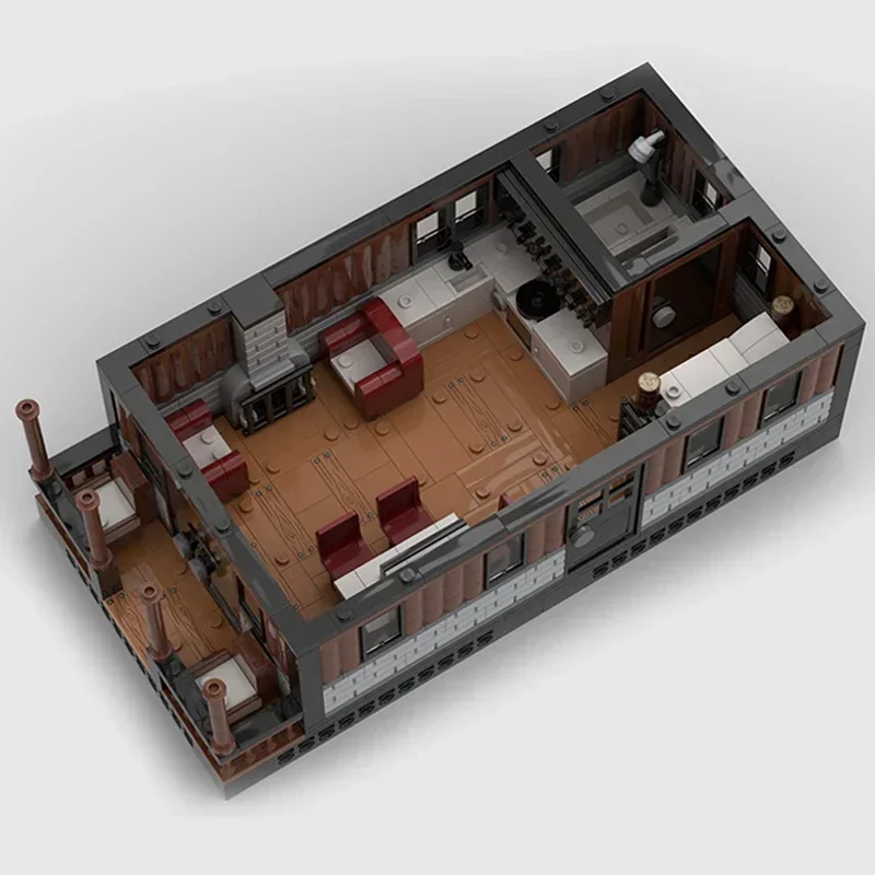 Moc Bouwstenen Street View Model Zware Vrachtwagen Transport Technologie Modulaire Blokken Geschenken Speelgoed Voor Kinderen DIY Sets Montage