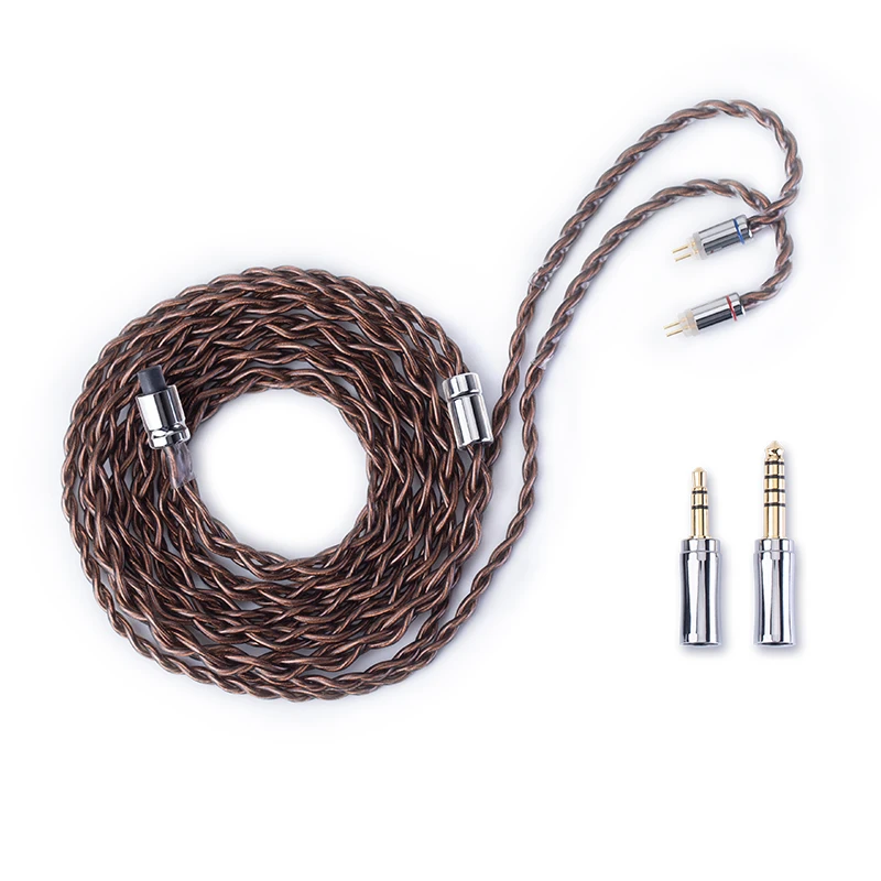 

Whizzer C488NC 7N OFC Replaceable Plug 2Pin 0.78mm IEM Cable CX3199C DAC Chip Supports 3.5mm, 4.4mm, TYPE-C