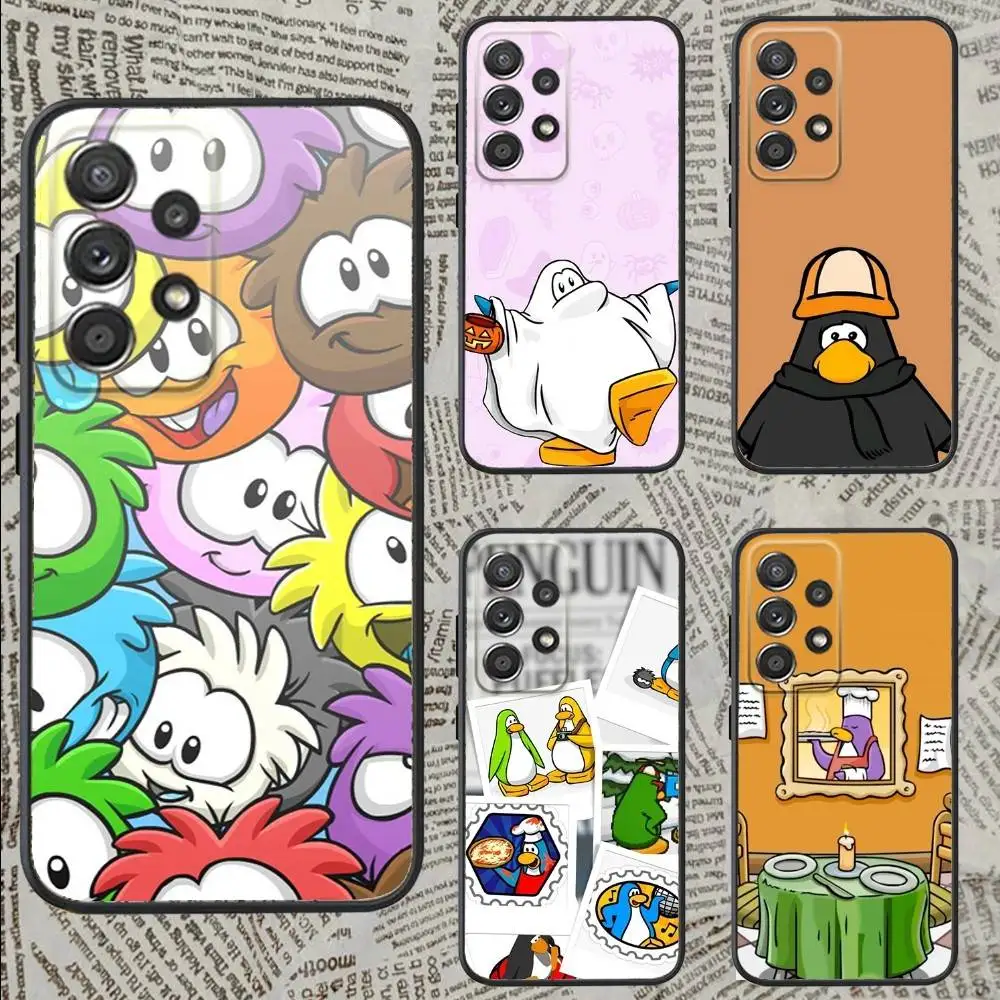 

C-Clubs Game P-Penguin-ns Phone Case For Samsung S25,S24,S21,S22,S23,S30,Ultra,S20,Plus,Fe,Lite,Note,10,9,5G Black Cover