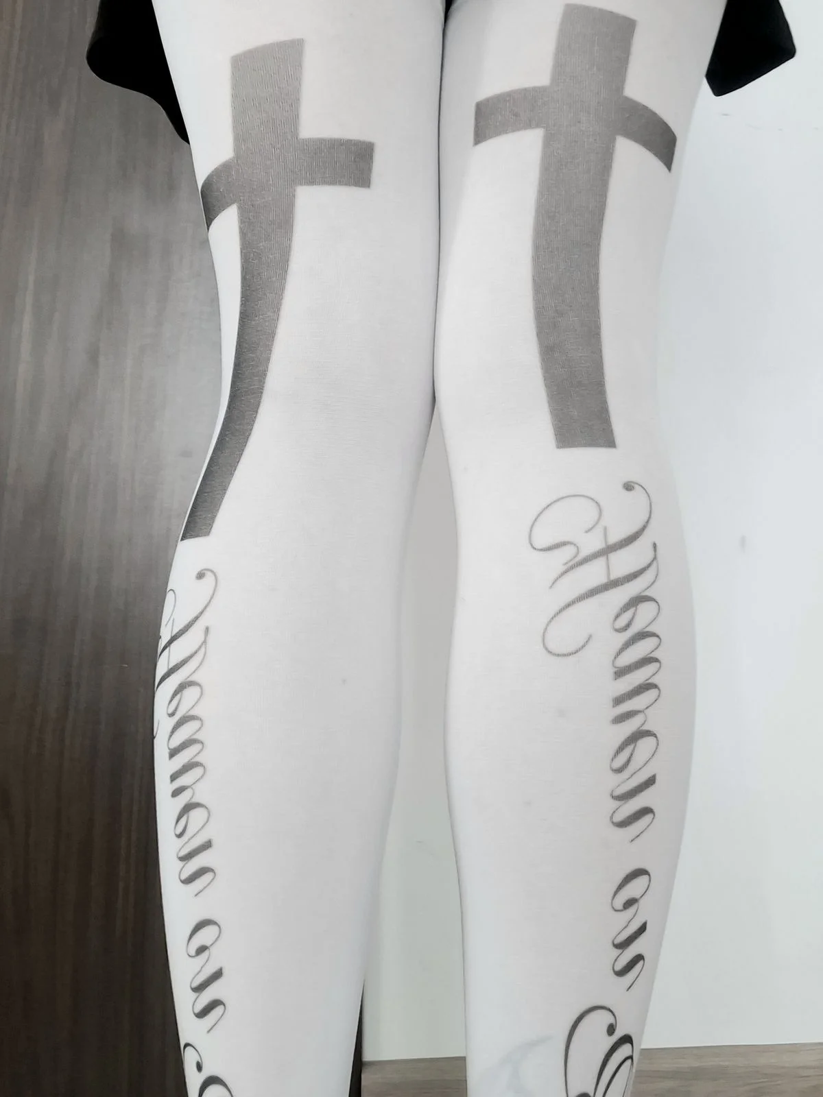 

Модные длинные носки с буквенным принтом, высокие носки в стиле Харадзюку, милые белые носки с граффити для косплея, каваи, 2000-е, Y2K, стиль, эмо, девушка, панк