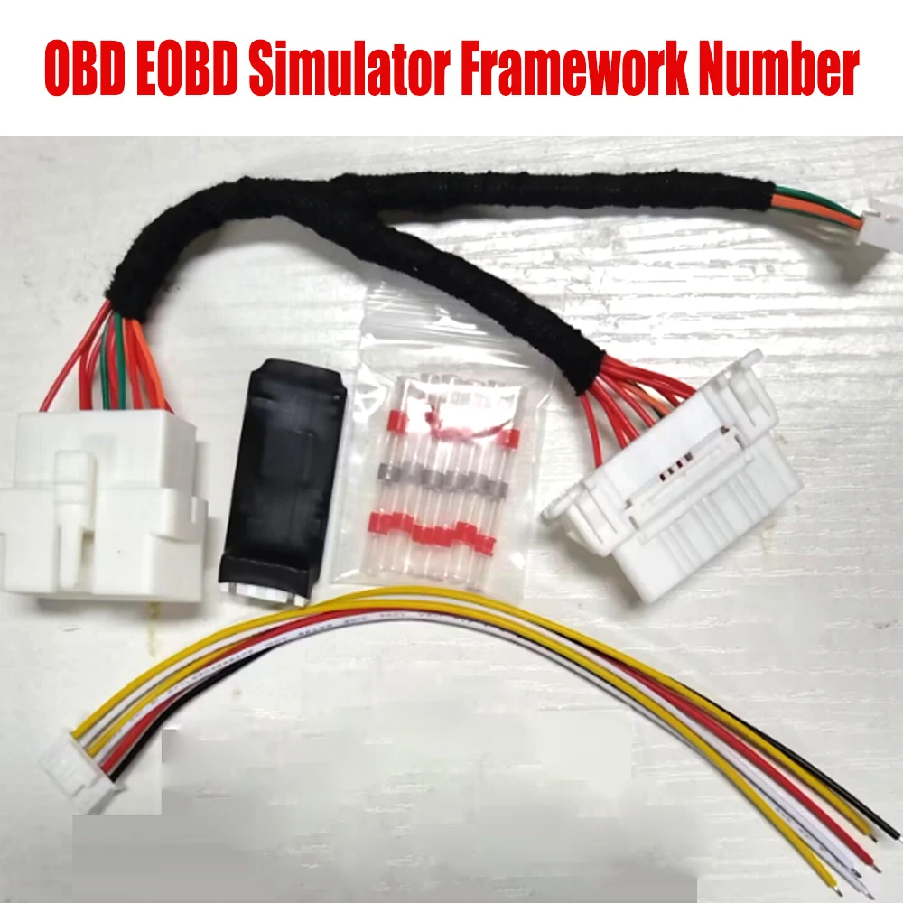 

Frame Number Modification OBD Module EOBD Emulator Car 17 Digit VIN Simulator Work with Launch Tablet or Android APP