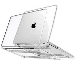 Compatible with MacBook Air&Pro Crystal Clear Plastic Hard Shell Case For Pro14 M5 A3434 A2992 A2918 Air15 &13.6 A3114 A3113