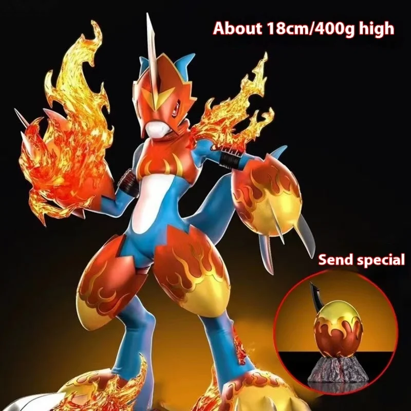 18cm Digital Monster Anime Figures Fladramon Figure Gk Digimon Action Figurine Collectible Cartoon Model Kids Toy Christmas Gift