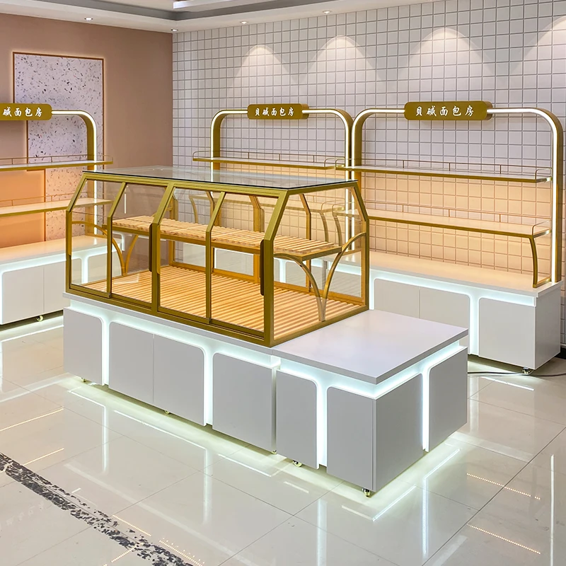 Brotschrank-Display: seitliche – Kitchen Baking Island Bewertung und Preis