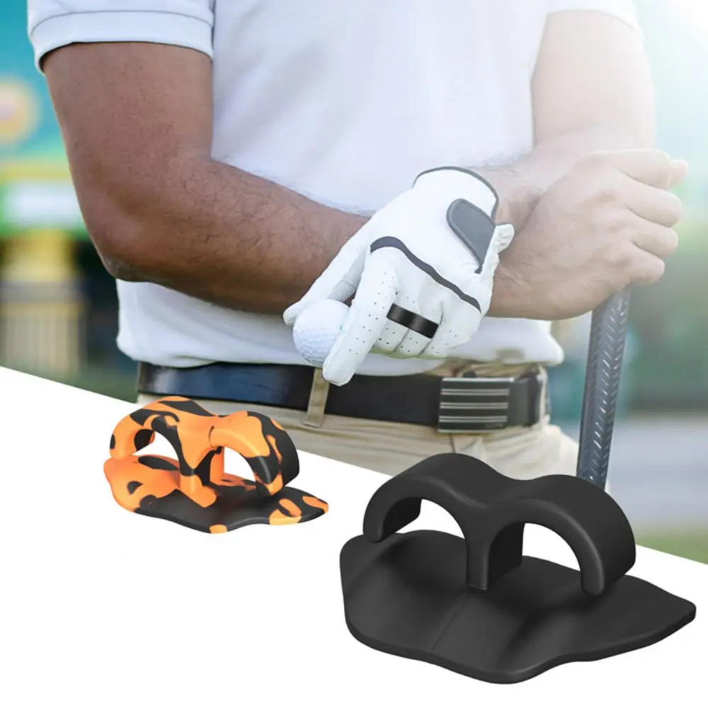 

2 Pcs Enhanced Ball Control Golf Club Grip Trainer Swing Grip Pad Correct Posture Golf Club Hand Grip Non-slip T-shape