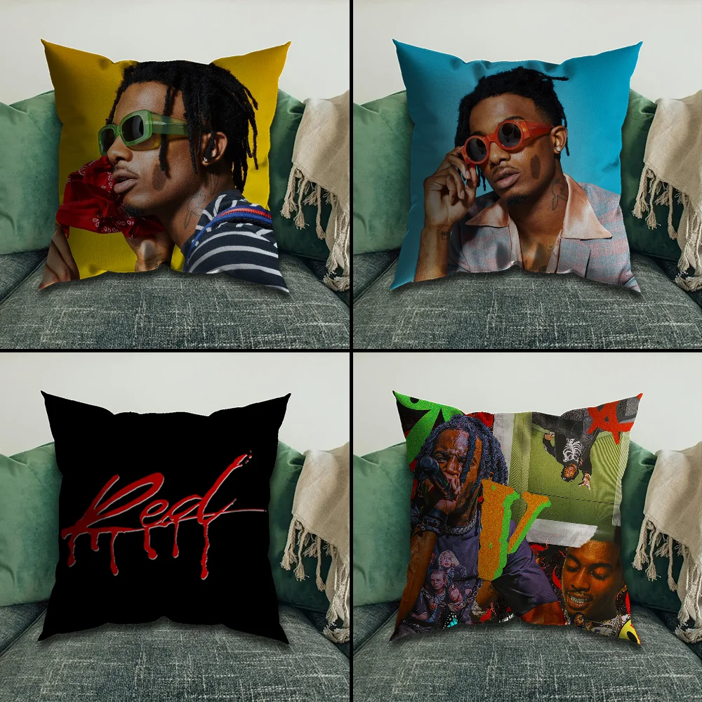 P-Playboi Carti Pillow Case Pillowcase Home Sofa Cushions Car Cushions Pillowcover Office Pillowshell Pillow