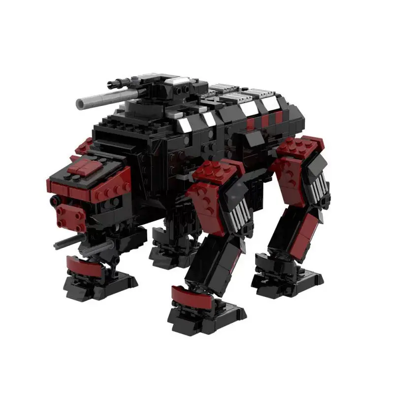 MOC Kreativfabrik Roller-Roboter Hochschwieriges Bausteinmodell DIY Erwachsenen-Puzzle Montage-Spielzeug Geburtstagsgeschenk Dekoration – Detail 5