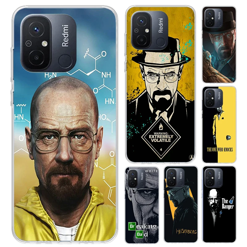 Breaking Bad WalterWhite Phone Case for Xiaomi Redmi 12C 12 10C 10A 10X 10 9C 9A 9 9T 8A 8 7A 7 6A 6 Pro S2 K20 K40 Soft Print S