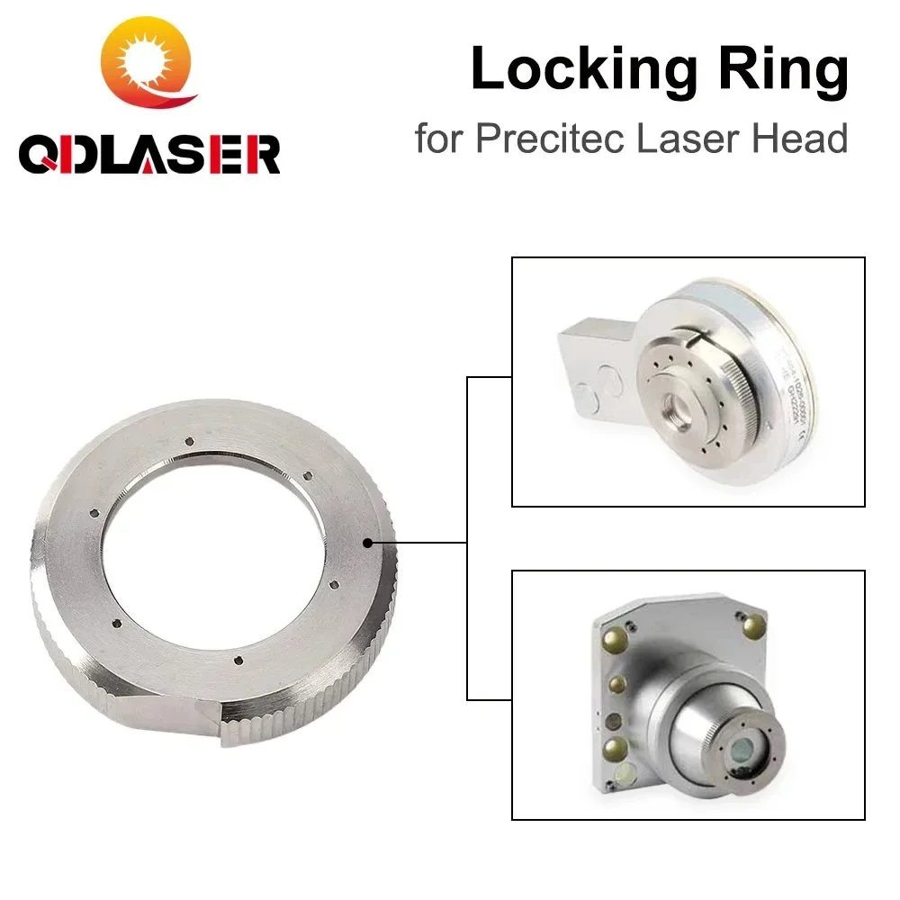 QDLASER Fiber Laser Head Ceramic Lock Ring Nut for Raytools Nozzle Connector Fasten Ring Cutting Machine Parts