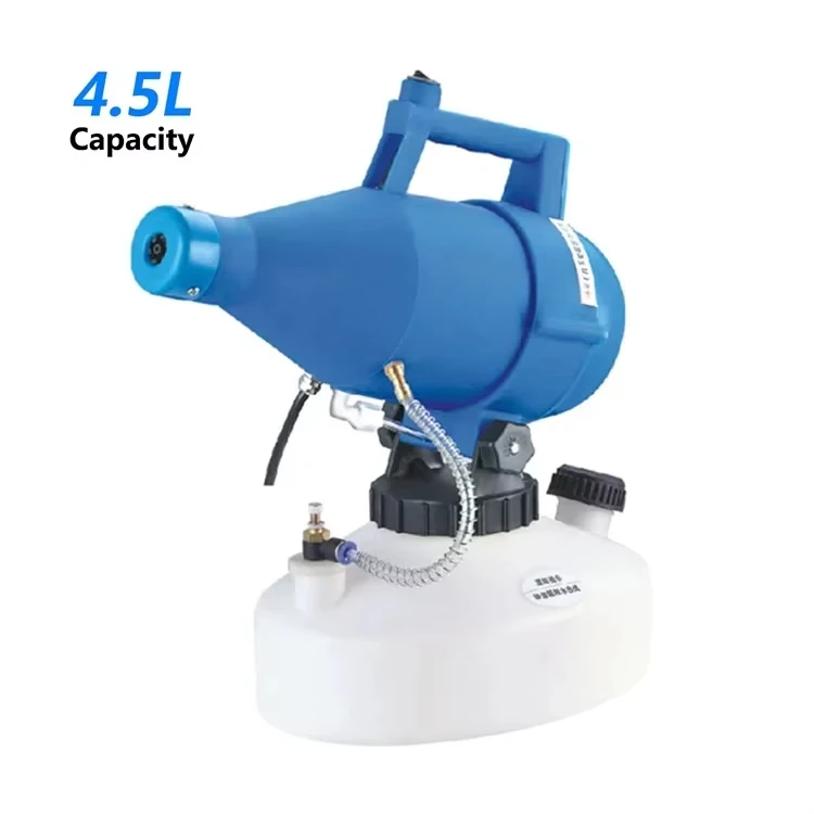 4.5L 110V/220V Handheld Portable Electric Ulv Cold Fogger Agricultural Sprayer Pump Garden Sprayer Sterilized Trigger Sprayer