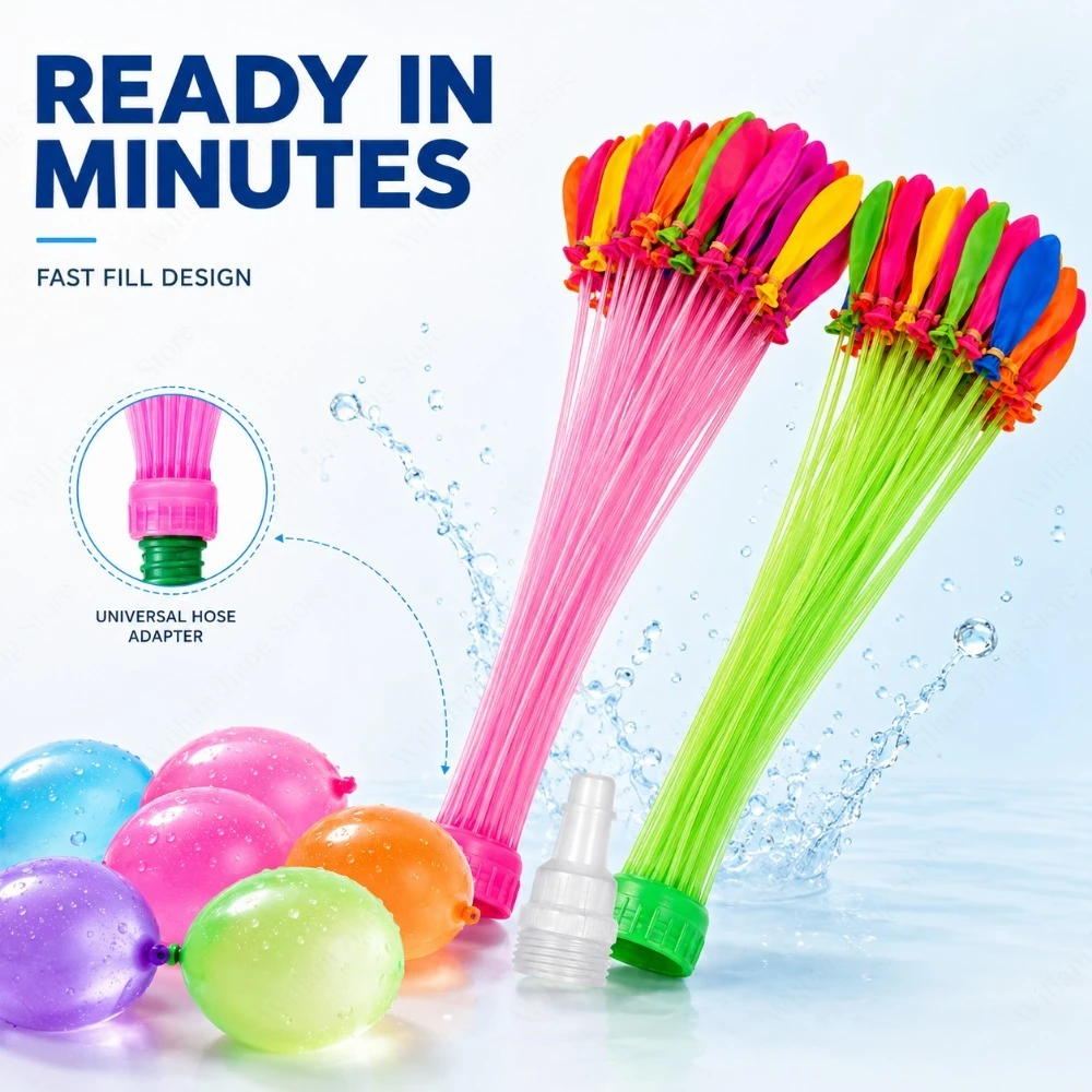 Ballons d'eau auto-remplissant - Quick Games Party avis et prix