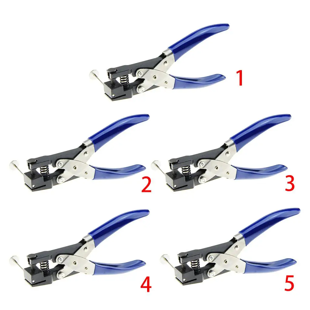 Circle Hole Punch Duty Handheld Punch Puncher 8 Sheet Capacity for Card