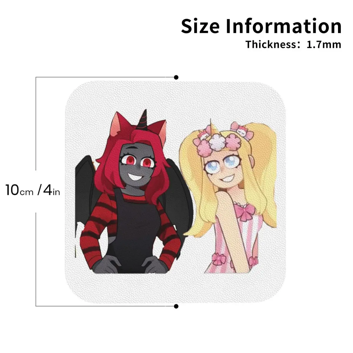 

Iamsanna Sanna And Moody Coasters Leather Placemats Waterproof Insulation Coffee Mats For Home Kitchen Dining Pads Set of 4