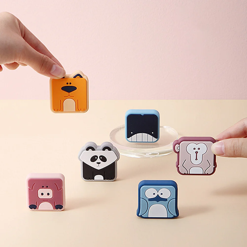 

6Pcs Door Bumper Wall Protective Pad No Damage Marks Self Adhesive Furniture Crash Cushion Wall Protector Pad Door Stopper