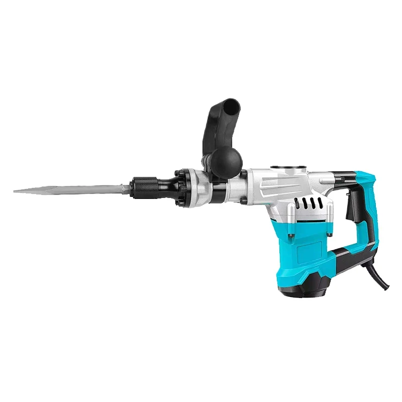 

Industrial Electric 220V 14A 2.0AH Battery-Powered 22.5Kg Multi-Voltage Plug Pick 1000W 22.9Ft-Lb Max Torque Rotary Hammer Drill