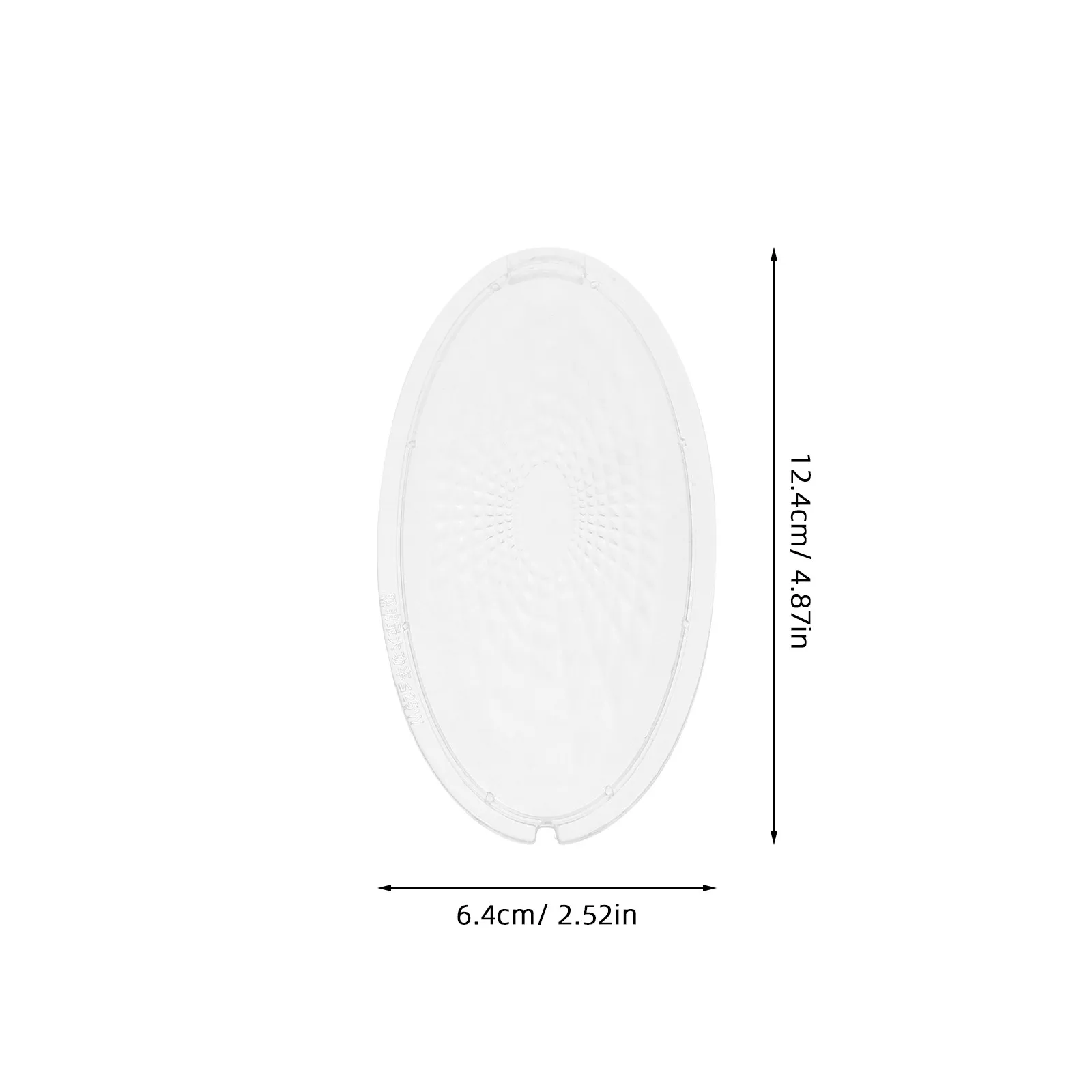 1Pair Clear Light Lens Cover for Range Hood Replacement Lamp Shade Transparent Protector for Kitchen Cooker Vent Hood