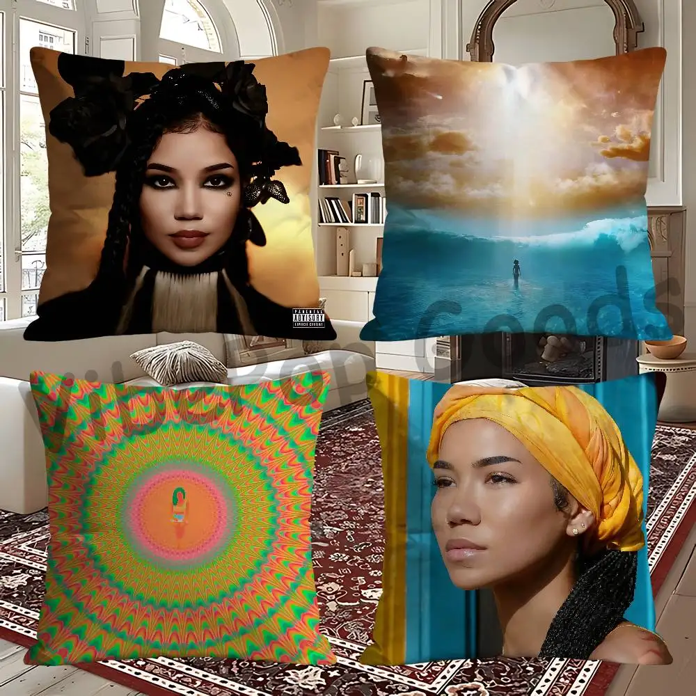 J-Jhene A-Aiko Album Print Cushion Cover Aesthetic Bedroom Decor 30x30 65x65 40x40 45x45 50x50 cm