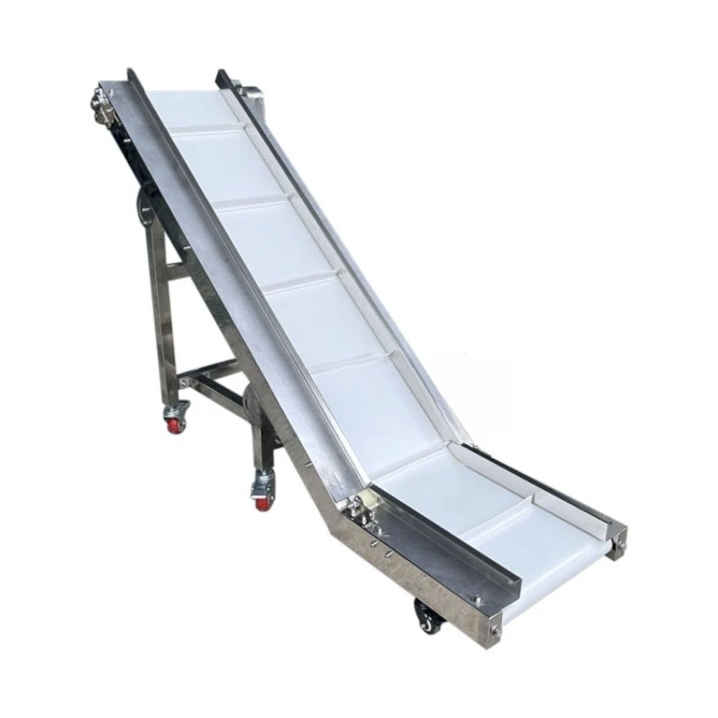 

Customized Stainless Steel Food Climbing Conveyor Small Tea Elevator Particle Powder Conveyor Belt Assembly Line