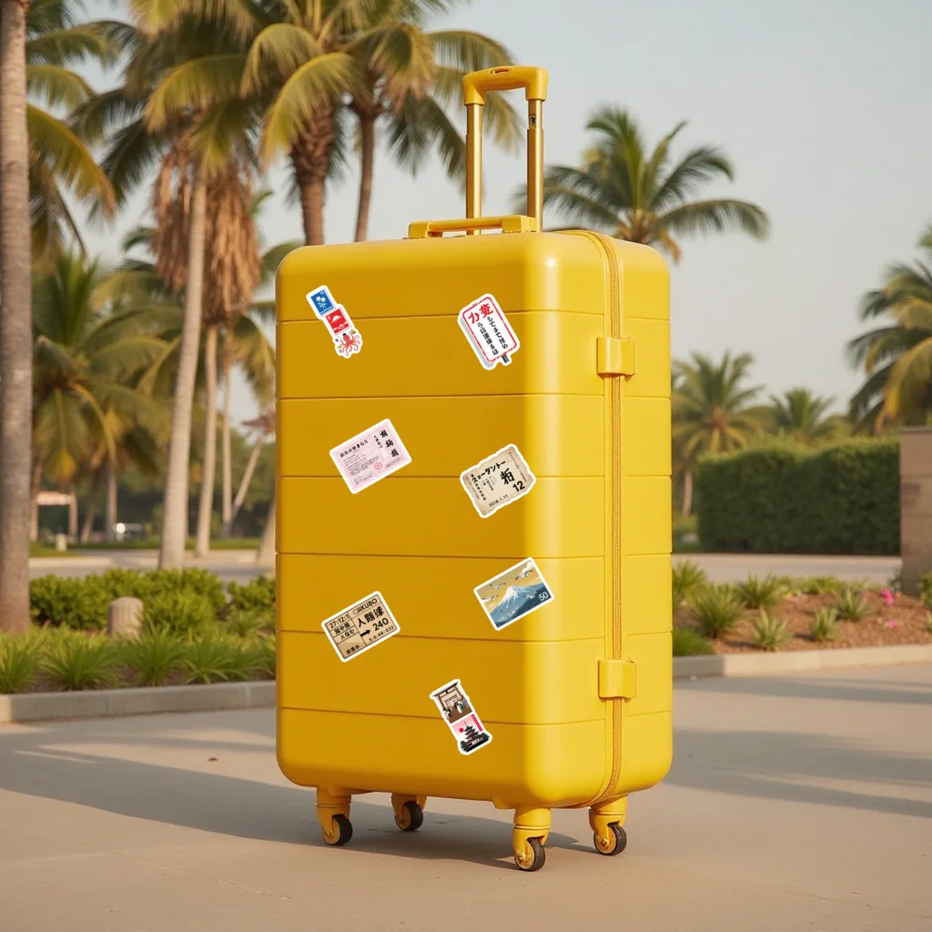 35 قطعة ملصقات تذكرة ثقافية الحد الأدنى ثقافة اليابان ملصقات المناظر الطبيعية الخلابة ملصقات القرطاسية لأجهزة الكمبيوتر المحمول دراجة نارية الأمتعة الهاتف