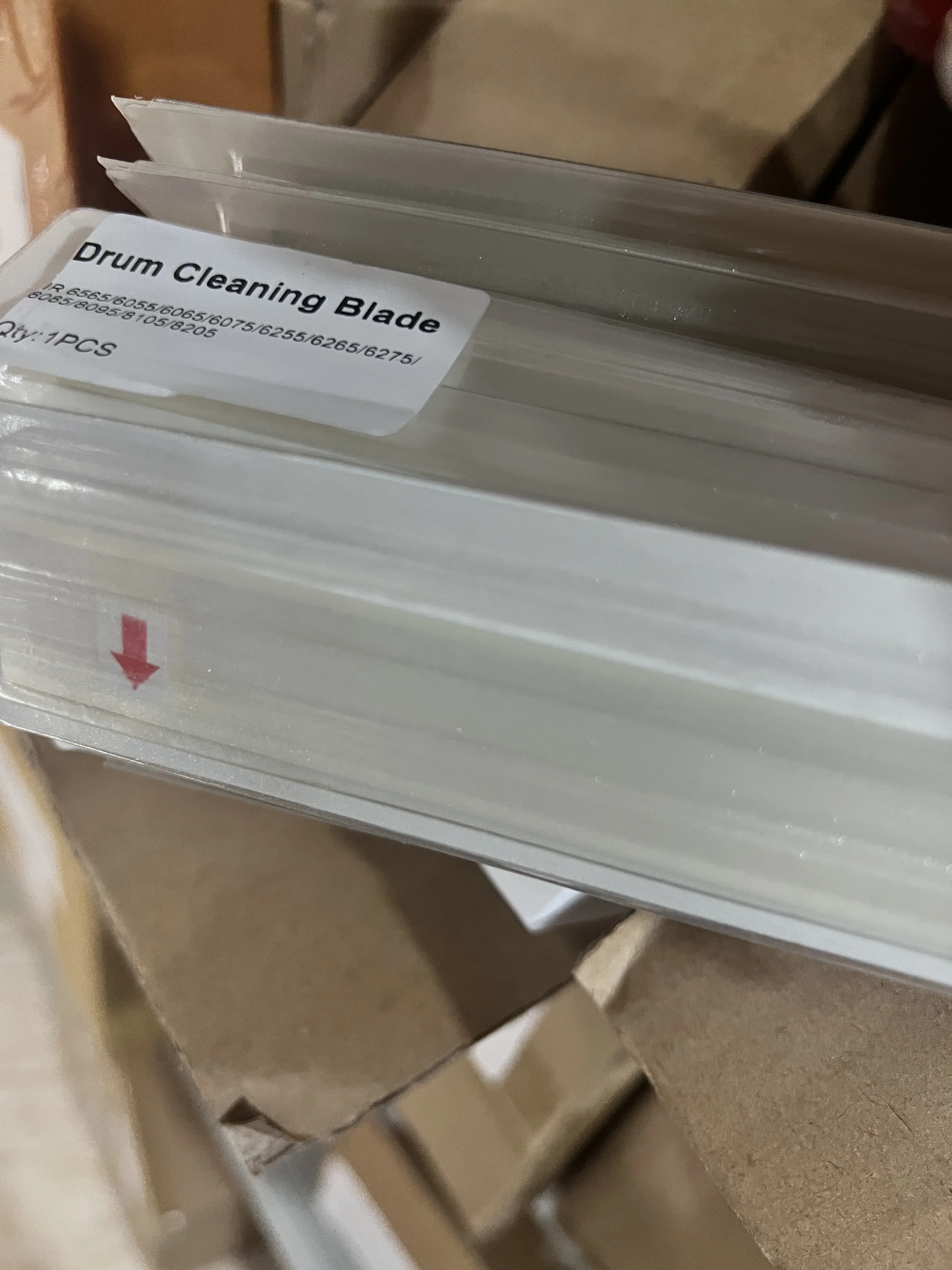 

10pcs. FA4-1827-000 IR6000 IR5020 IR6020 IR5570 IR6570 IR5000 Drum Cleaning Blade for Canon IR 5000 6000 5020 6020 5570 6570