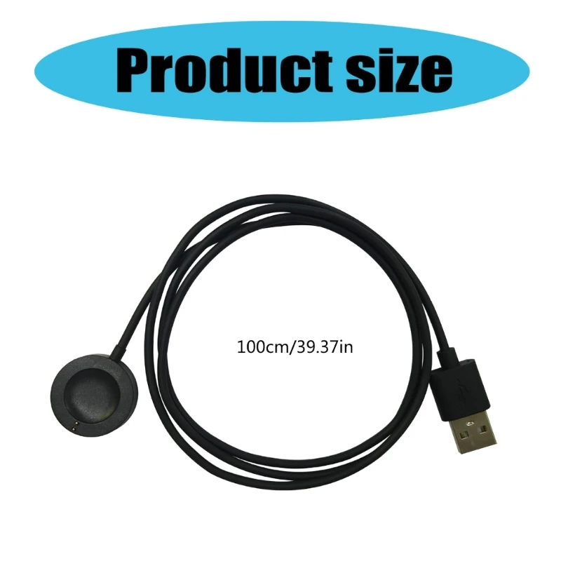 Efficient Smartwatch Charging Cable Wire with Magnetic Attachment Suitable For Fossil Gen 6 5 4, Easy Carry, Quick Energy Boost