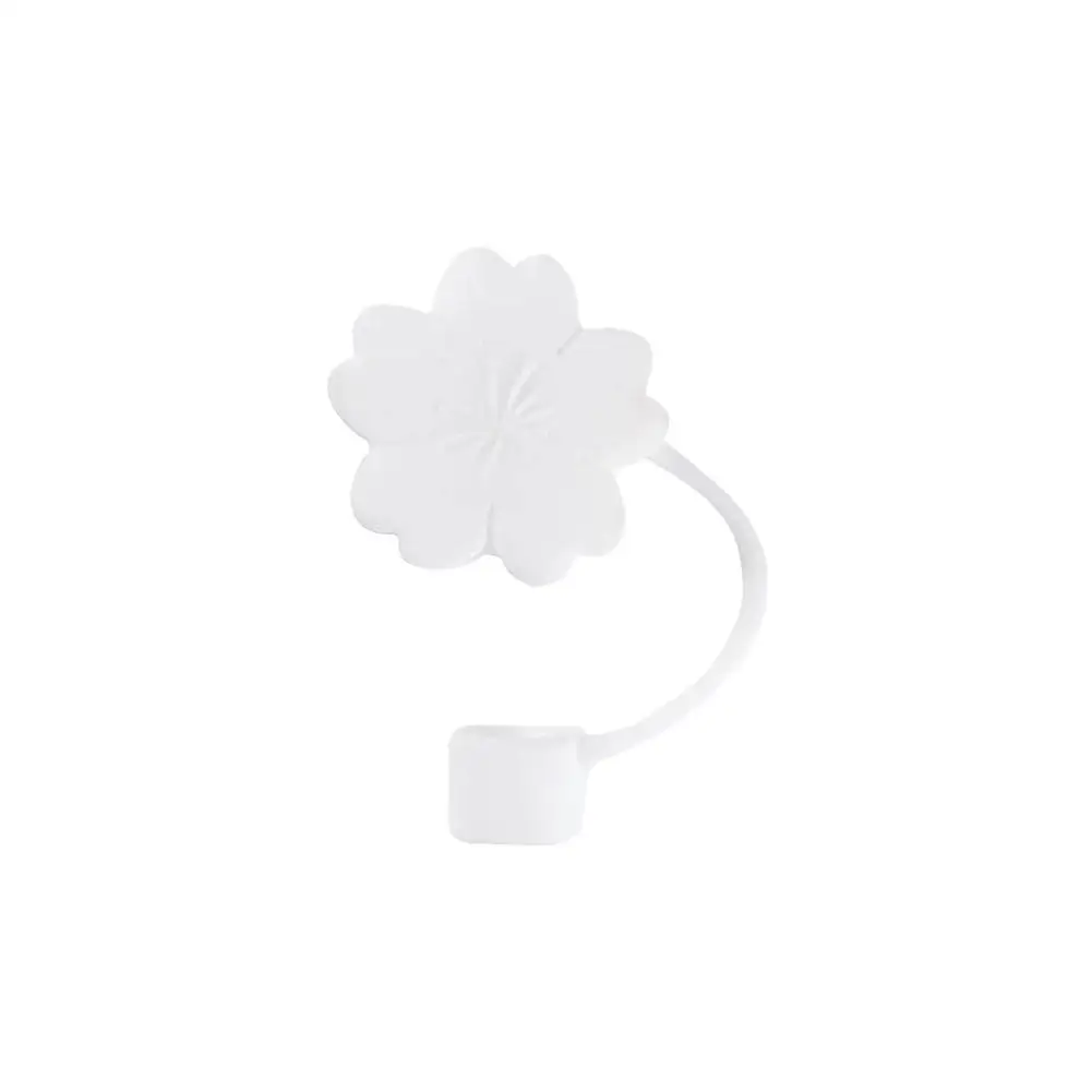 Couvercle de paille en silicone pour coupe Stanley, bouchon mignon, accessoires Kawaii, gobelet à fruits, breloque de décoration, 10mm, U6L0, 1PC