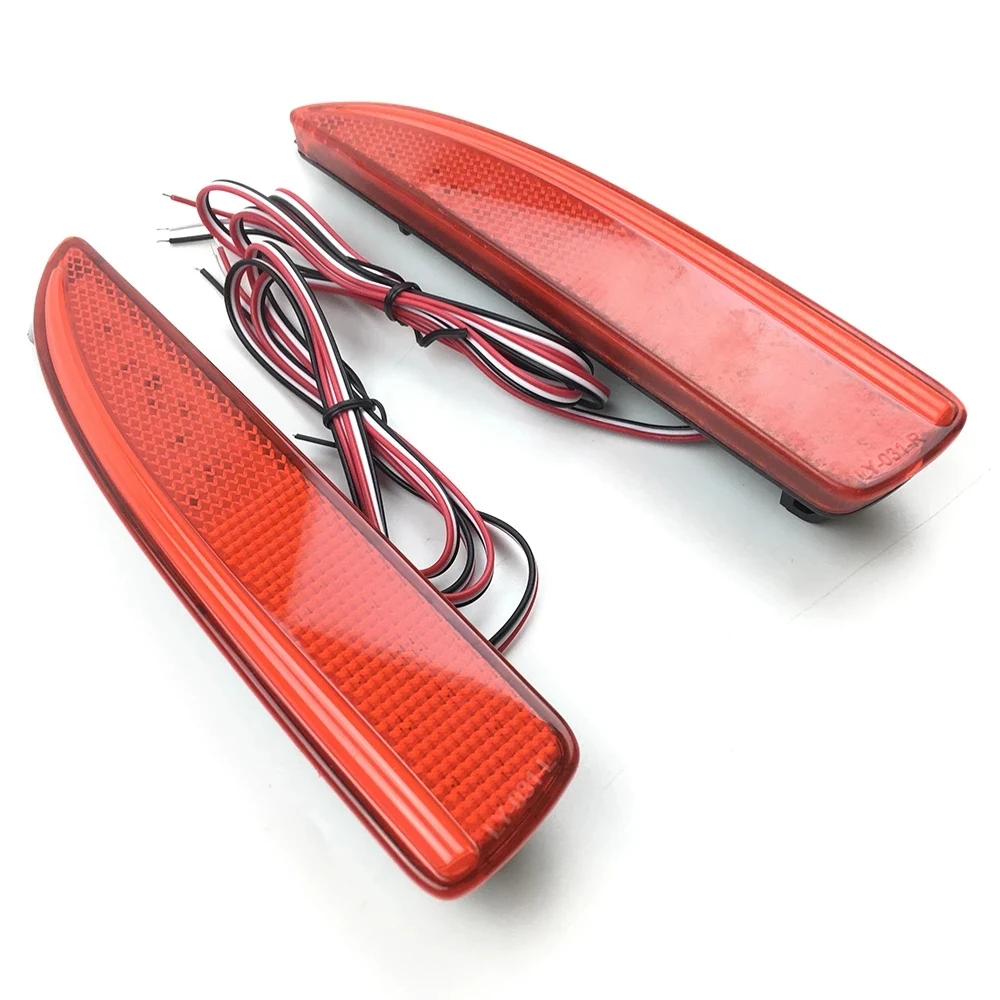 Rear Bumper Reflector LED Light Tail Brake Fog Lamp Car Styling for Mazda 6 Atenza 2013 2014 2015 2016 Red
