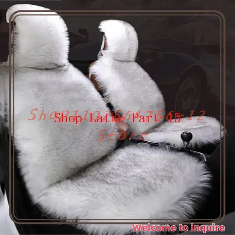 

Plush Car Seat Cover, Artificial Fur Car Front Seat Protective Pad