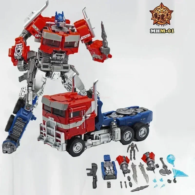 In Stock Mhz Toys Optimus Prime Collector'S Edition Transformation Mhm-01 Mhm01 Supreme Op Commander Ko Ss Action Figure