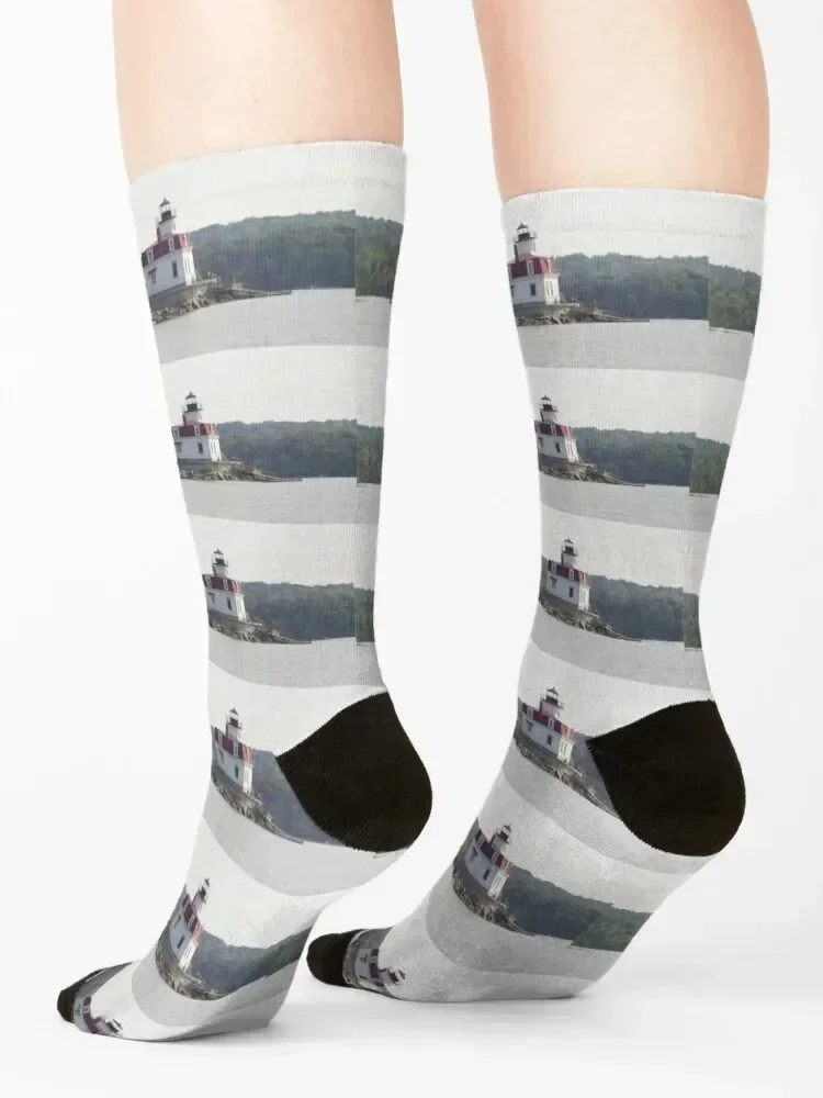 Lighthouse Socks football winter Run ankle Men's Socks Women's