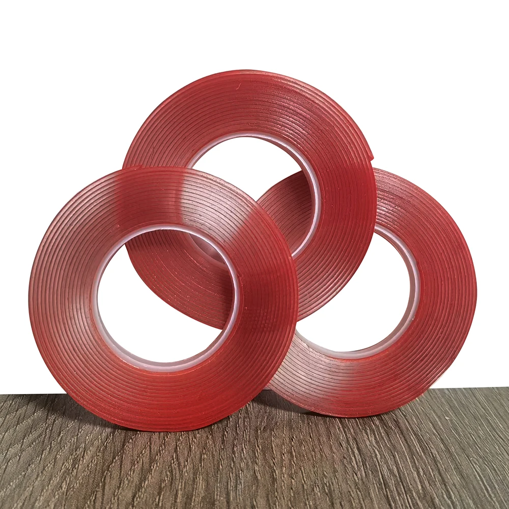 

3 шт. двусторонняя лента, прочная фиксация, прозрачная лента, водонепроницаемая, без следов, самоклеящиеся ленты высокой вязкости, фиксированные наклейки