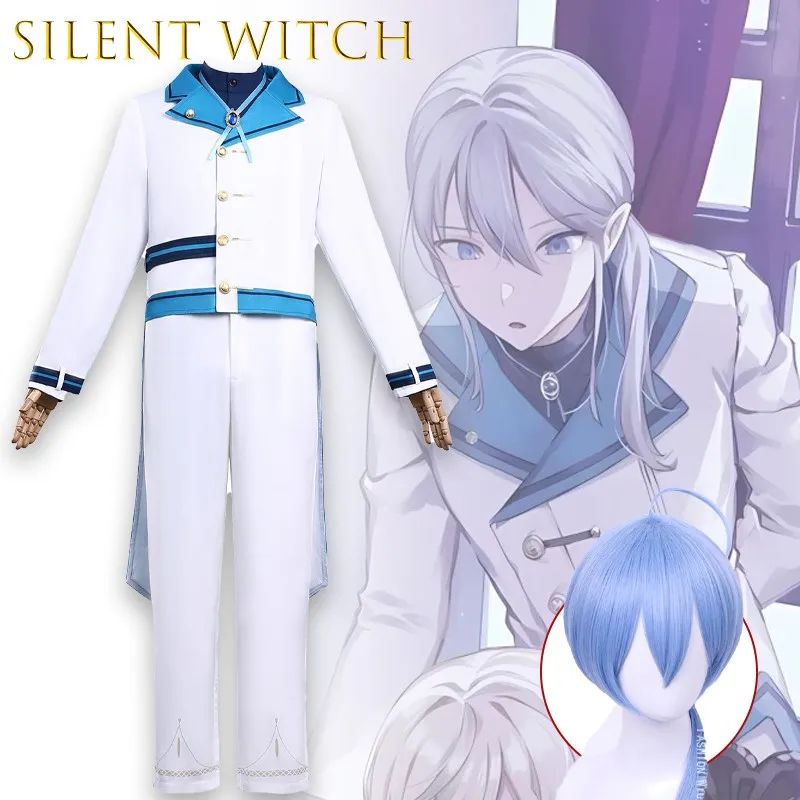 الساحرة الصامتة النخبة هوارد تأثيري حلي المرحلة زي أنيمي أسرار الساحرة الصامتة موحدة هالوين معطف قميص السراويل ‌