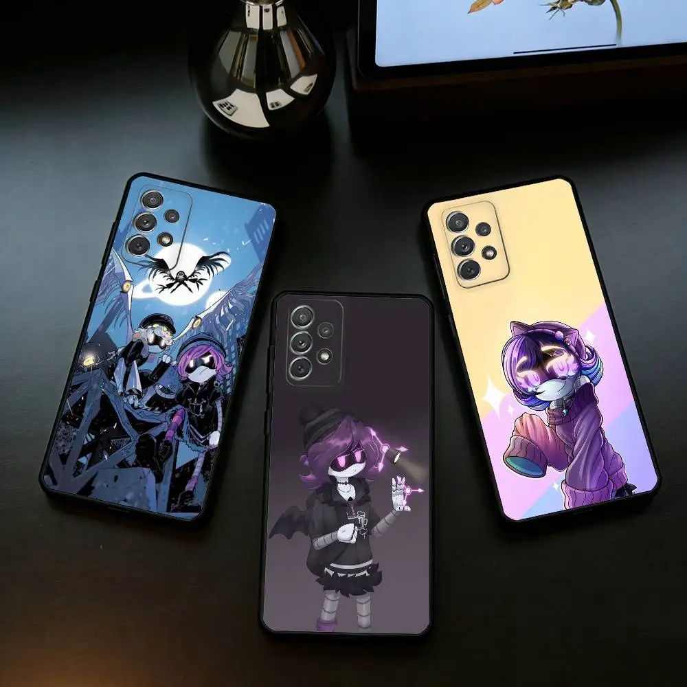 M-MurderS D-Drones U-UZI    Phone Case For Samsung Galaxy A73,A72,A71,A70,A53,A52,A51,Soft Silicone Black Cover
