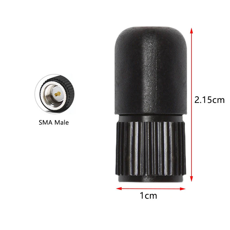 WIFI Antenna 2.4G MINI Short glue stick small size Bluetooth external antenna wireless module router antenna sma male 2400-2500m