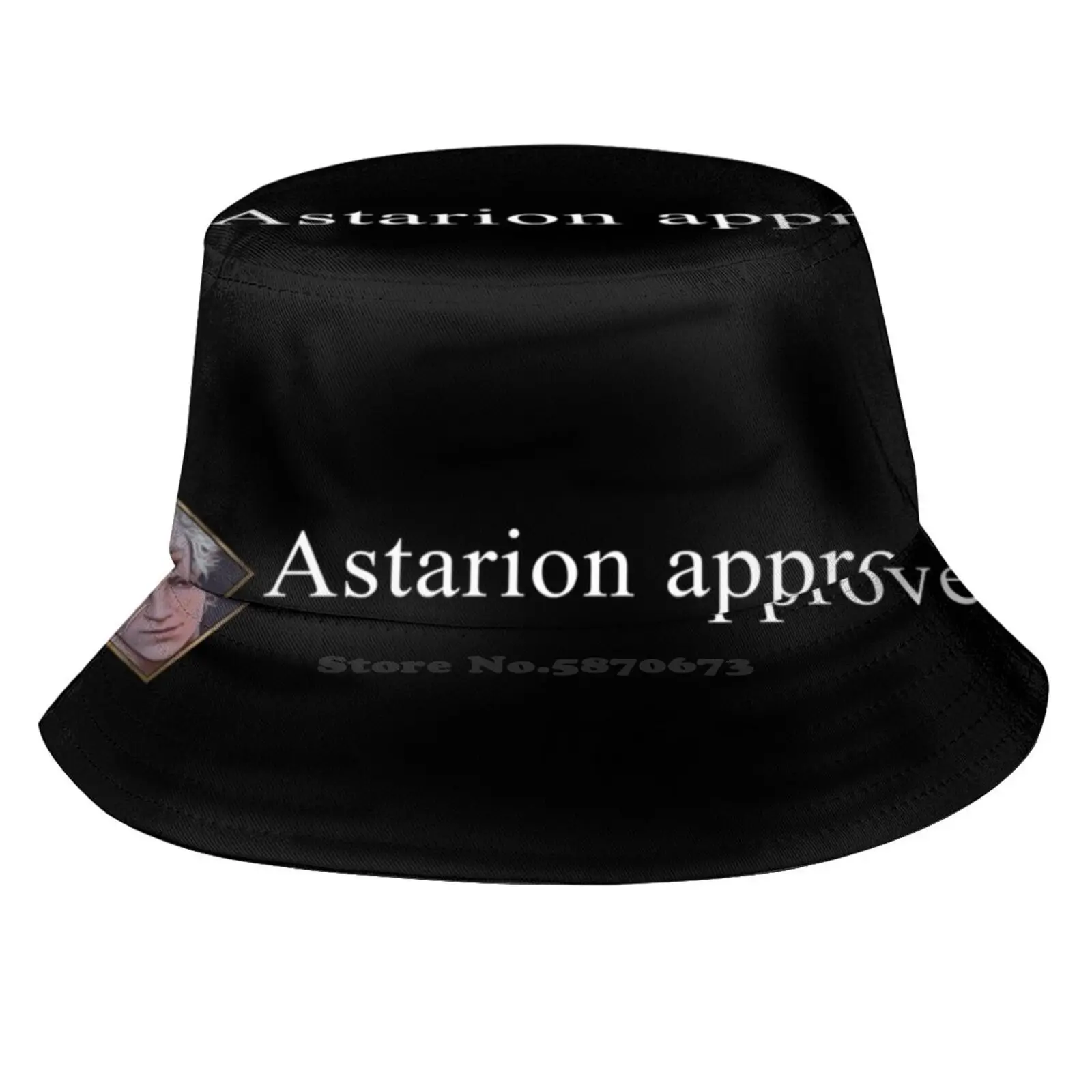 Vampire Approval Sun Cap Fisherman Hat Bucket Hats Vampire Fantasy Astarion